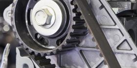 Images section with heavy duty timing belt