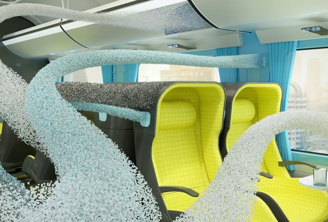 Material solutions from Covestro for safer, more stylish and durable rail interiors