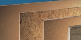 Polyurethane-bonded OSB for high-performance furniture and construction applications.
