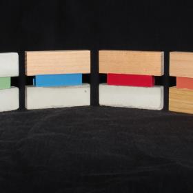 Desmoseal used in parquet bonding on concrete arches