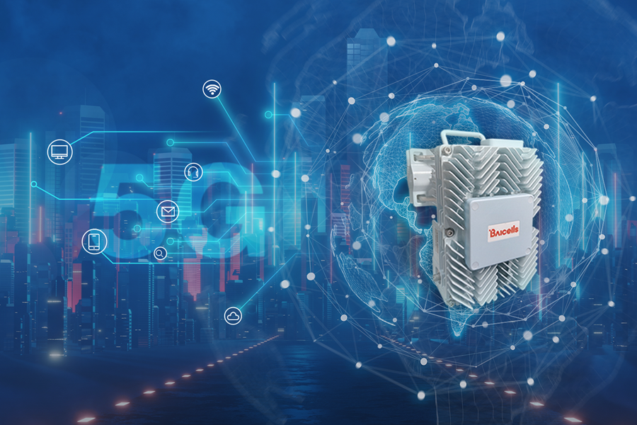 The new launched innovative 5G mmWave base station @Baicells