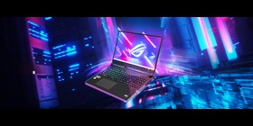 Dazzling Effects by Innovative Material Solution for ASUS Gaming Laptops