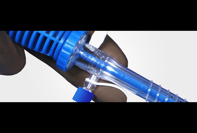 Cannuflow’s EntreVu® EX has a clear arthroscopic access cannula body and utilizes Makrolon® Rx1452.