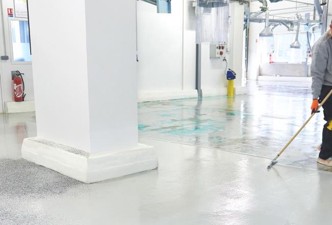 Pasquick® provided a fast-drying coating system for the Covestro Elastomers Technical Center.