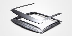 Makrolon® AX 2675 polycarbonate used to create the Webasto AG roof bezel