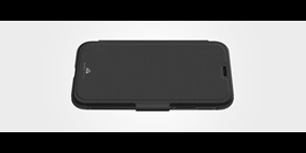 Shock-resistant phone case with minimal signal blocking created with Desmopan®