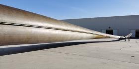 World’s first 64.2 full polyurethane resin wind blade