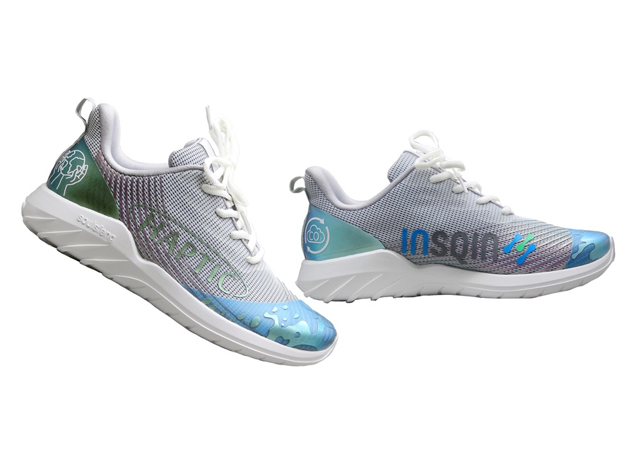Laufschuhe mit Obermaterial aus rPET-Mesh