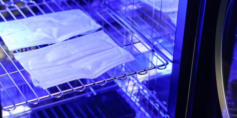 Image of LEDs used to sterilize medical equipment