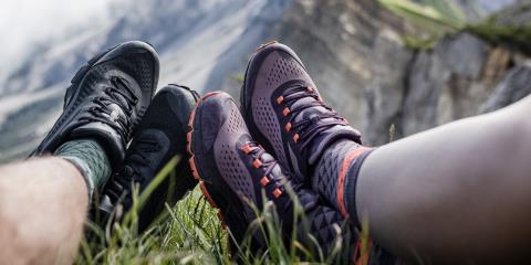 非转基因生物基中底,用于耐用的 VAUDE 登山鞋