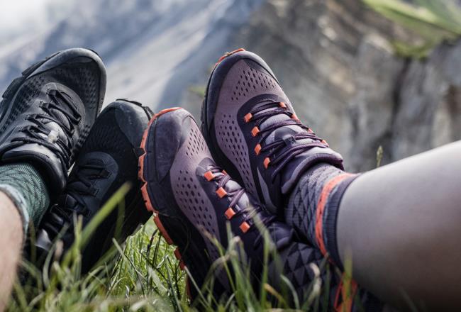 Non-GMO bio-based midsole for durable VAUDE hiking shoes