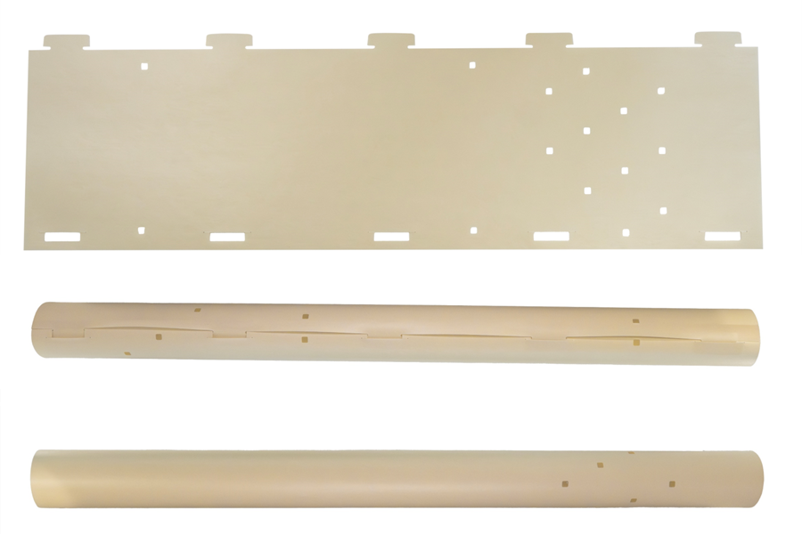 Sachsenröder tree shelters based on vulcanized fiber NAVUTEC® WH