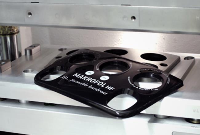Our Makrofol®, Bayfol®, Dureflex® and Platilon® films are ideal for die-cutting and punching.
