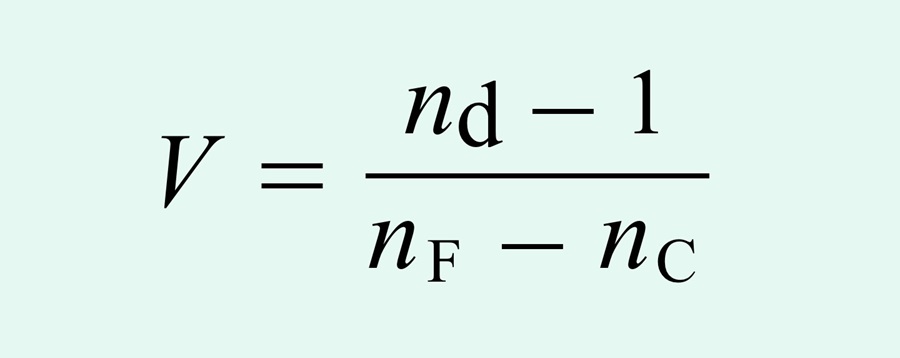 optical properties formula