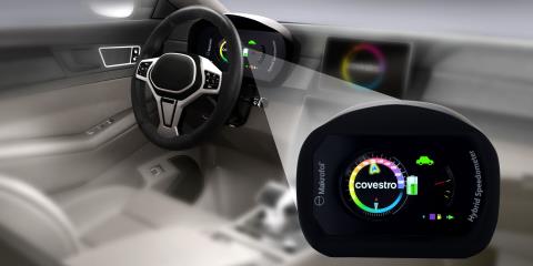 汽车指针式仪表盘