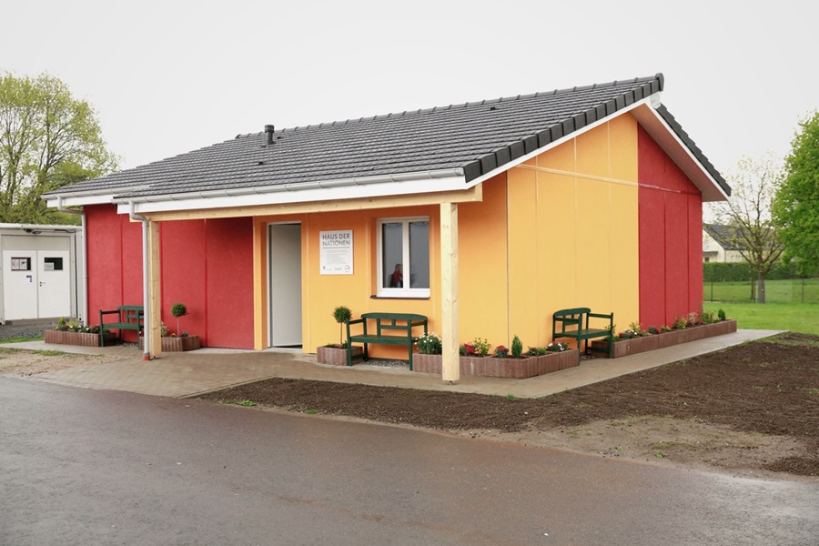 The House of Nations in Bergisch Gladbach, one of the many projects Covestro is supporting in the affordable housing sector.