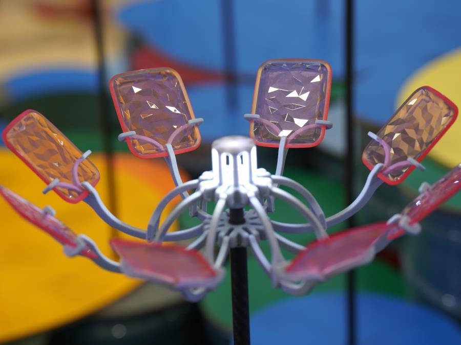 CMF Garden art installation-Chinaplas2021