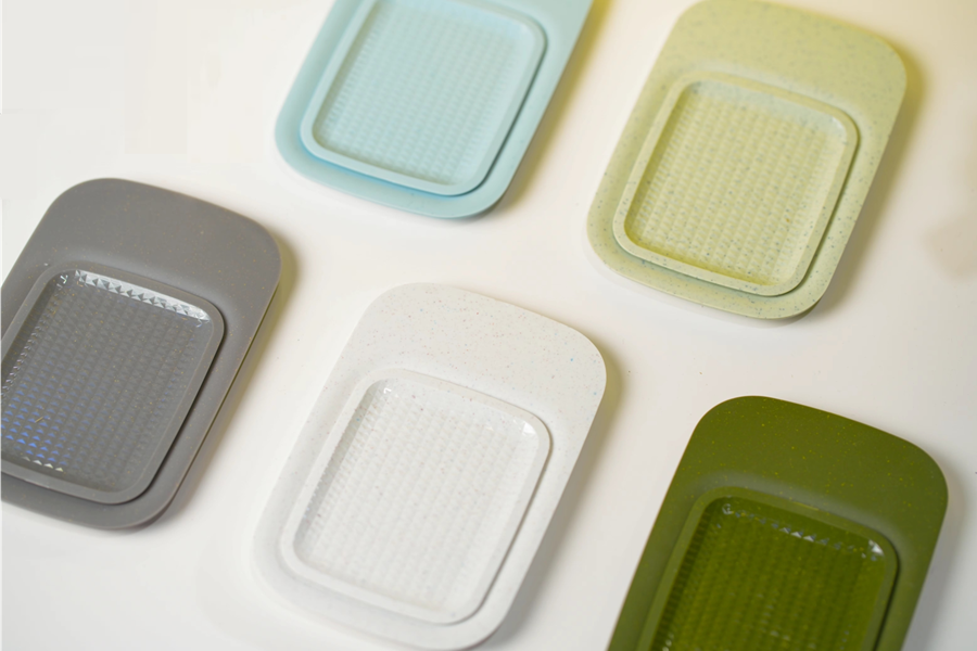 CMF-Designlösungen für recycelte Kunststoffe