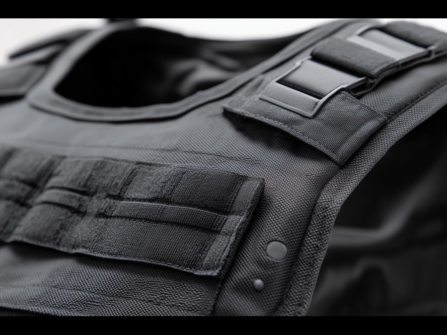 Protective vest made with TPU films for durable, flexible, and high-performance protective apparel.