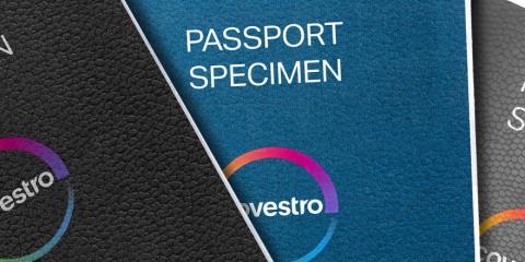 Three different passports