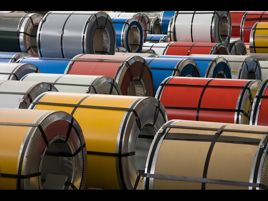 Metal sheet rolls