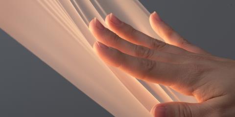 Platilon® XM extra matte TPU films for medical use. Example: skin tone for wound care application.