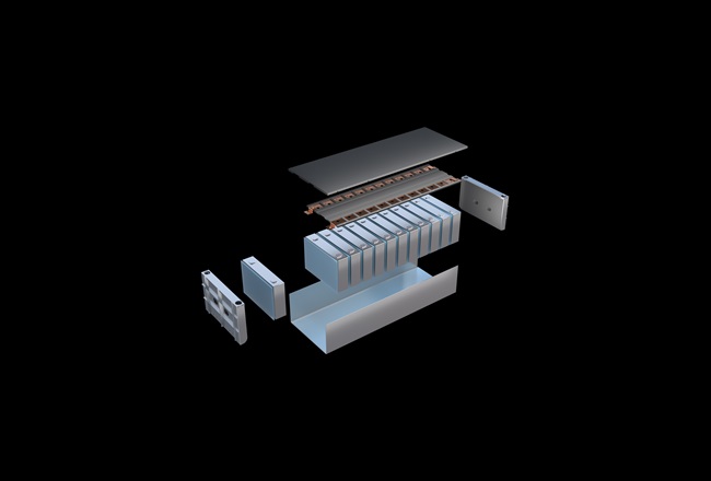 prismatische Batteriezellen Bild