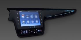A large 3D display demonstrator developed using Makrofol® film, Makrolon® AI and Bayblend®
