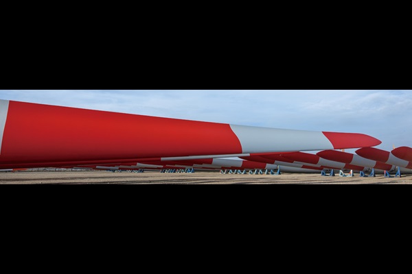 Massenproduktion von PU-Rotorblättern