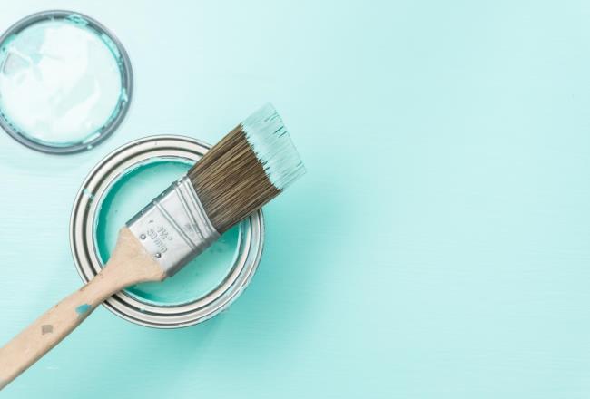 paint and paint brush