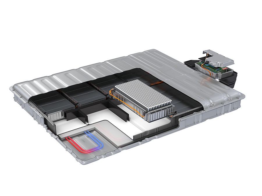 Li-ion battery cell holder