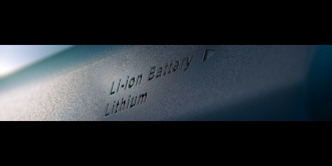 Close-up of a Covestro polycarbonate-based battery enclosure for a li-ion battery