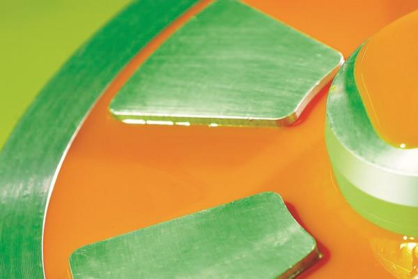 Cast polyurethane hardening in mold