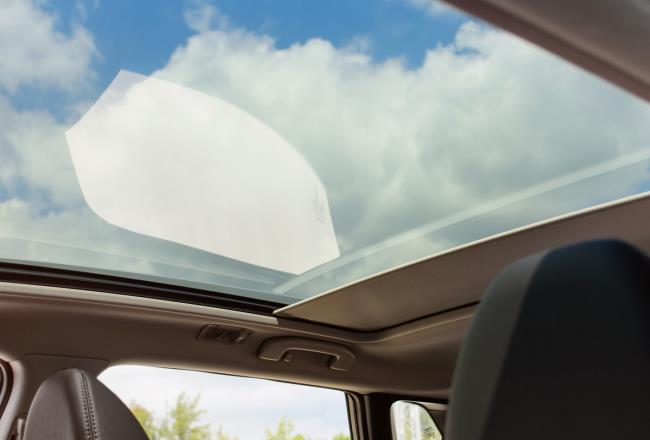 Image of automotive sunroof