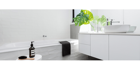 White bathroom